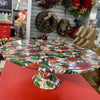 Robin Cake Stand in a festive design