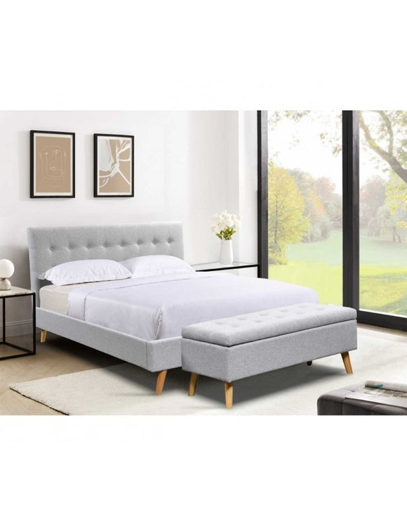 Elegant bedroom furniture Roscommon double bed frame.
