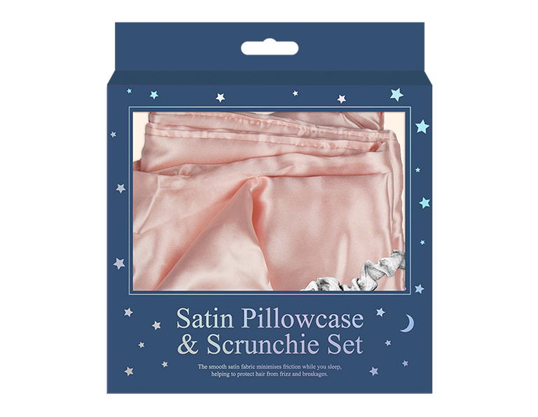 Satin Pillowcase & Scunchie Set
