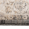 Stylish large carpet rugs – Scatterbox Rug Vintage Damask Grey adds warmth.
