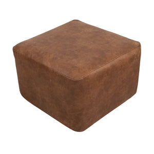 Square Ottoman Nanouk Brown by Scatter Box - a symbol of Irish luxury.