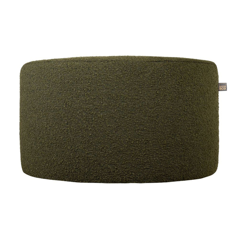 Scatter Box Ottoman Round Benbulbin Green