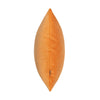 Luxurious scatter pillow in sophisticated matte mandarin shade.
