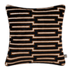  Scatterbox Cushion Harrison 58x58cm Black/Cognac cushions Ireland