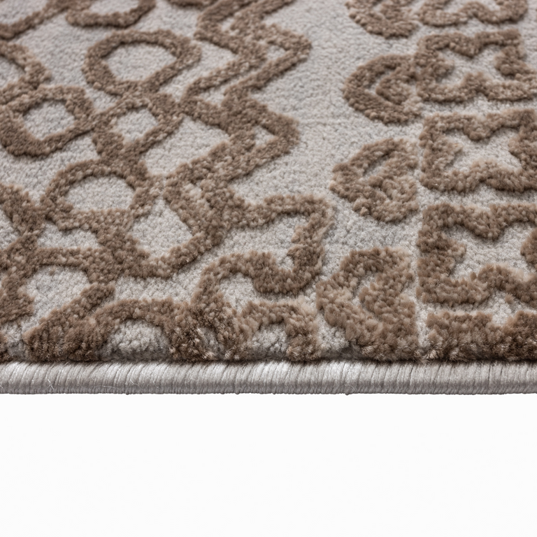 Scatterbox Rug Ariella Geo Brown Grey