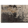 Scatterbox Tempest Rug Grey / Gold close view picture of the woven surface