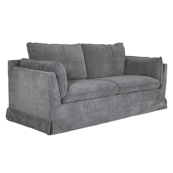 Seraph Charcoal 3 Seater Sofa - Embrace Cozy Elegance