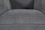 Sleek grey armchair for living room - Seraph Armchair Charcoal