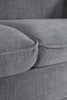 Perfect for Small Spaces - Seraph Corner Sofa Charcoal (LHF) - Charcoal Gray Corner Sofa.