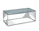 sleek coffee table Serene Coffee Table with glass top
