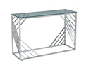 Elegant console table Serene Console Table with glass top