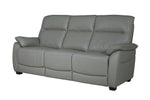  Elegant Steel 3 Seater Couch - Serenza Sofa