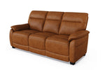 Elegant Tan 3 Seater Couch - Serenza Sofa