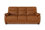 Discover Serenza Brown Leather 3 Seater Sofa