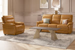 Discover Serenza Tan Leather Armchair