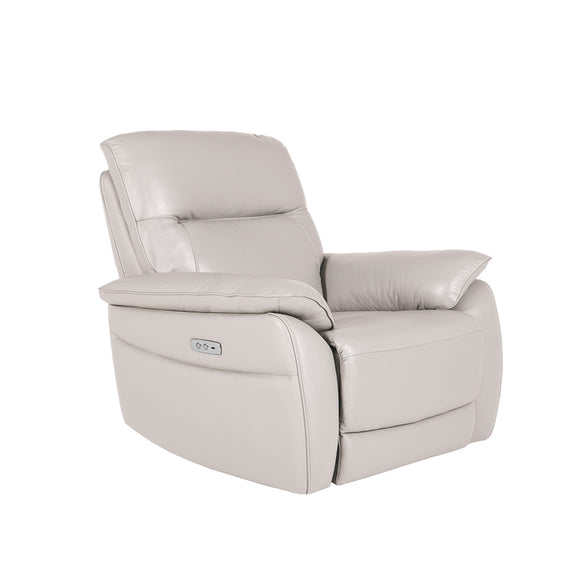 Stylish and Comfortable Recliner Chair in Cashmere - Serenza Leather