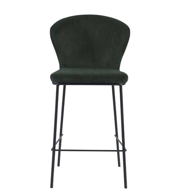 Shea Counter Stool Dark Green