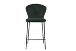 Durable bar stool for kitchen island in green