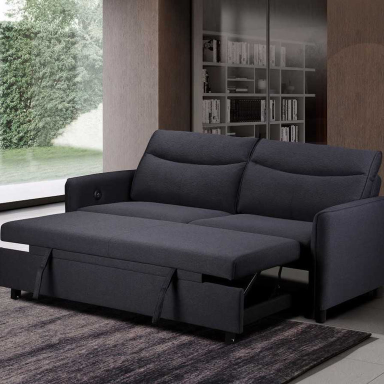 Sheila Dark Grey Sofabed (Eclipse)