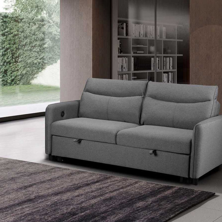 Sheila Light Grey Sofabed (Pepper)