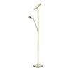 Versatile standing light with dimmable uplighter
