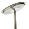 Floor lamp with LED uplighter and reading light