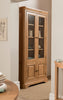 Oak display cabinet for timeless beauty