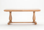 Stylish wooden kitchen table