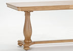 Quality oak dining room table