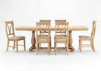 Enhance your dining experience with an extendable oak table
