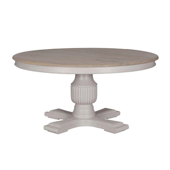 Chic Wooden Round Dining Table for Your Elegant Meals.
