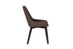 Versatile fabric dining chair for a chic home interior.
