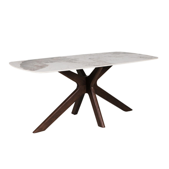 Elegant walnut dining table for your dining space