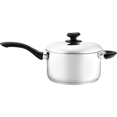 Stainless Steel 18cm Sauce Pan & Lid