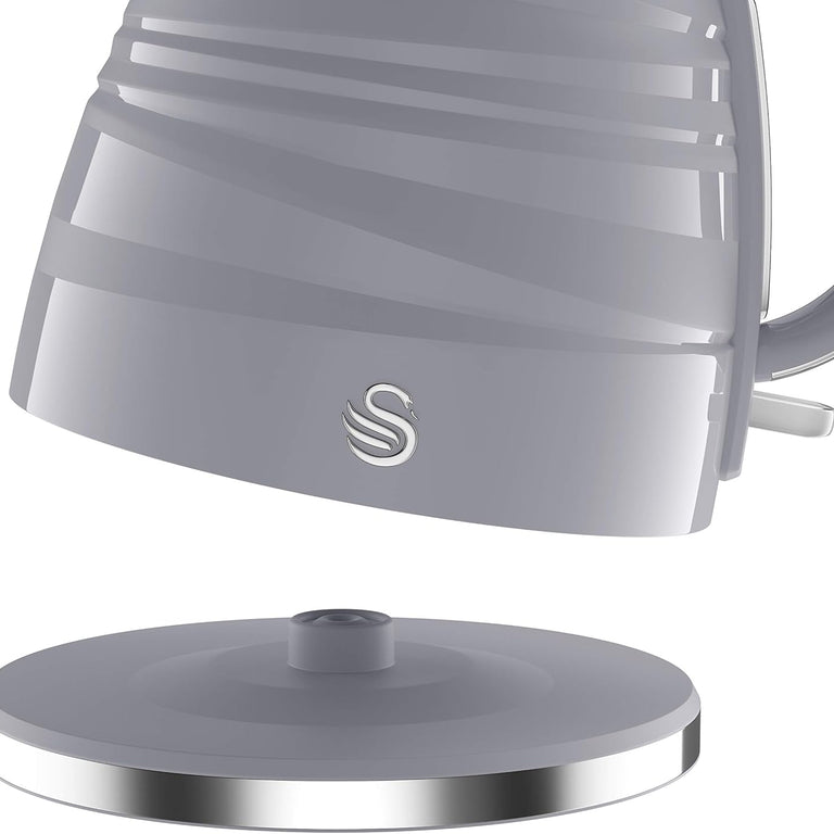 Swan Symphony 1.7 Litre Jug Kettle Grey