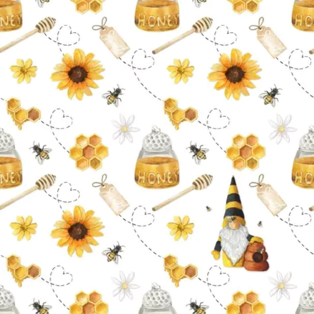 Paper Napkins Sweet Honey