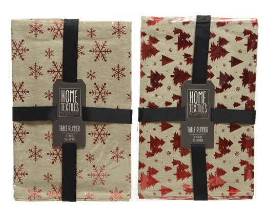Christmas Tablerunner for festive table settings