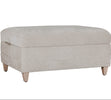 Stylish footstool ottoman furniture with storage.
