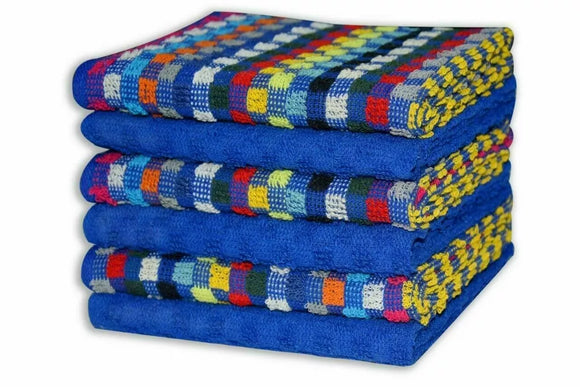 Rainbow-colored tea towel for kitchen and cleaning
