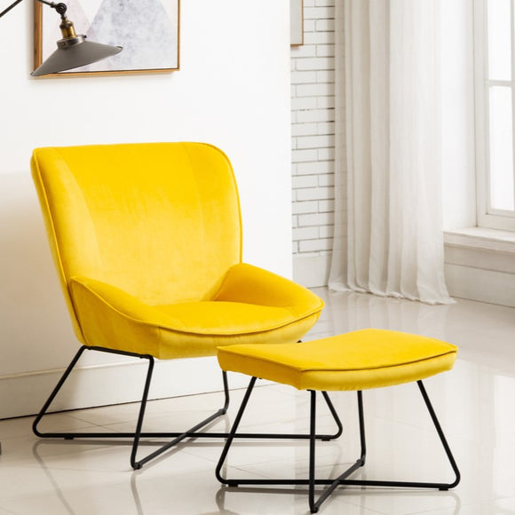 Teagan Chair & Stool Ochre