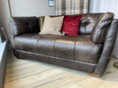 Luxurius Theo 2 Seater Leather Sofa