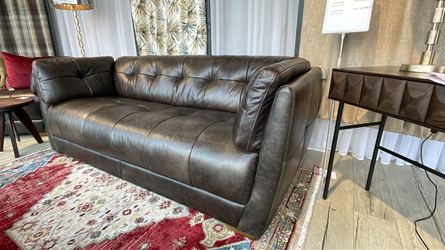 Theo 3 Seater Leather Sofa