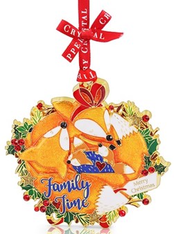 Tipperary Crystal Loved Ones Christmas Decoration Family Time