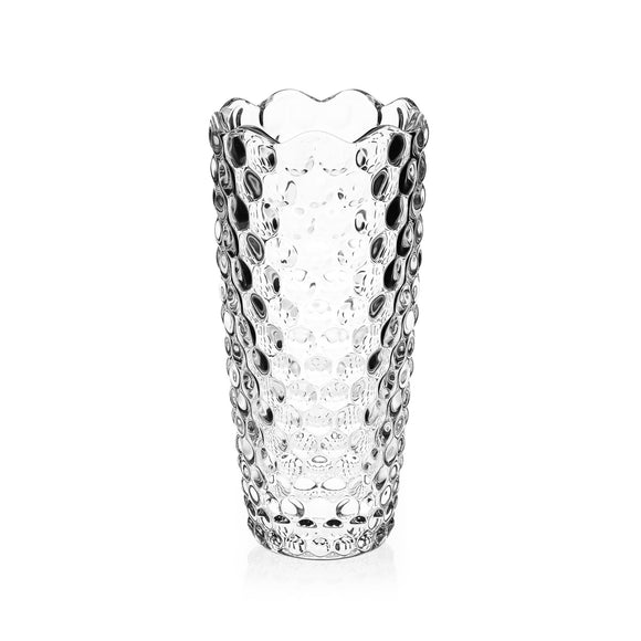 Sophisticated home decor vase - Tipperary Crystal Spots 12'' Vase