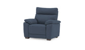 Modern Single Sofa Chair - Tropea Armchair Indigo