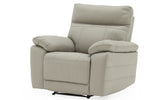 Tropea Recliner Chair Light Grey Electric - Modern Comfort and Style