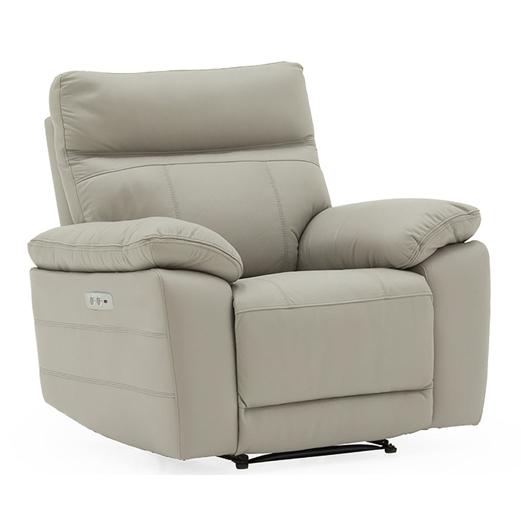 Tropea Recliner Chair Light Grey Electric Recliner Chairs Ireland