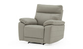 Manual Recliner Armchair - Tropea Recliner Chair Light Grey