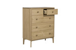 Functional bedroom organization with Tuscano chest