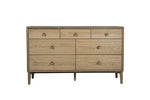 Spacious wooden bedroom dresser